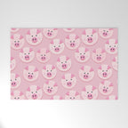 piggy pattern Welcome Mat Gallery Image 1