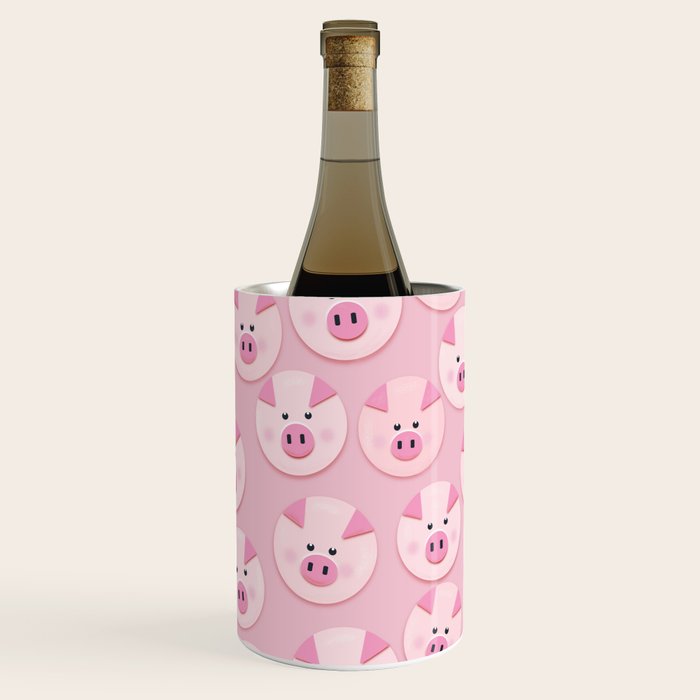 piggy pattern Wine Chiller Gallery Image 3