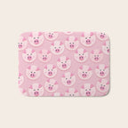 piggy pattern Bath Mat Gallery Image 1
