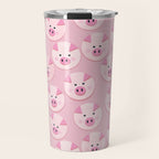 piggy pattern Travel Mug Gallery Image 1