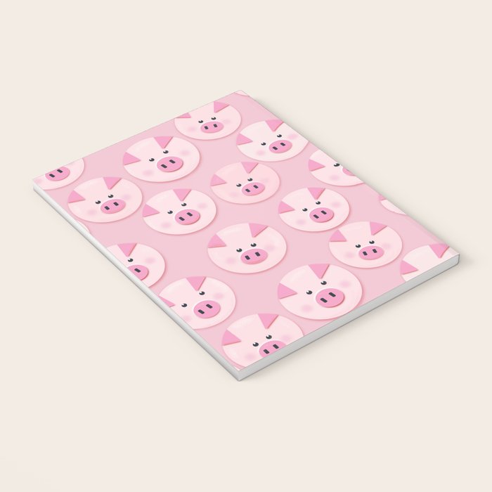 piggy pattern Notebook Gallery Image 3