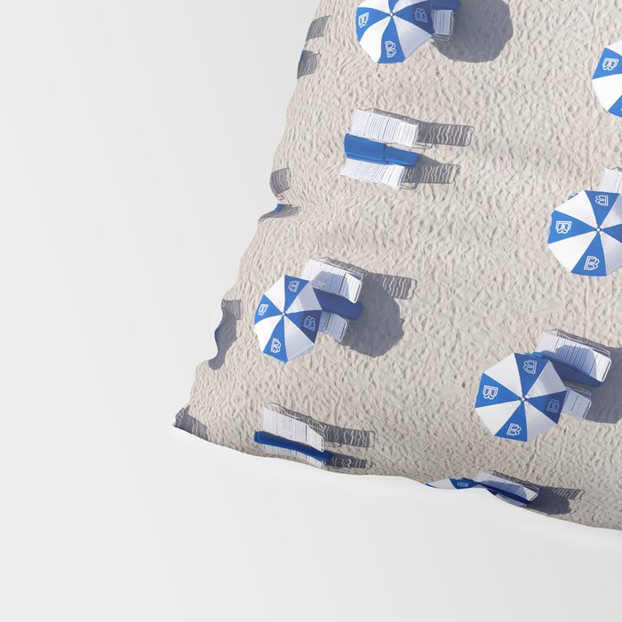 Beach Umbrellas Pillow Sham Gallery Image 4