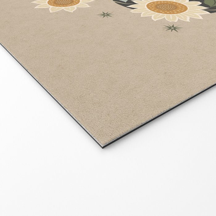 Snake and Sunflowers - Harvest Colors Welcome Mat Gallery Image 2