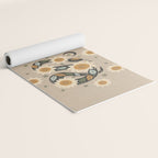 Snake and Sunflowers - Harvest Colors Yoga Mat Gallery Image 2