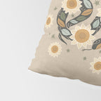 Snake and Sunflowers - Harvest Colors Pillow Sham Gallery Image 4