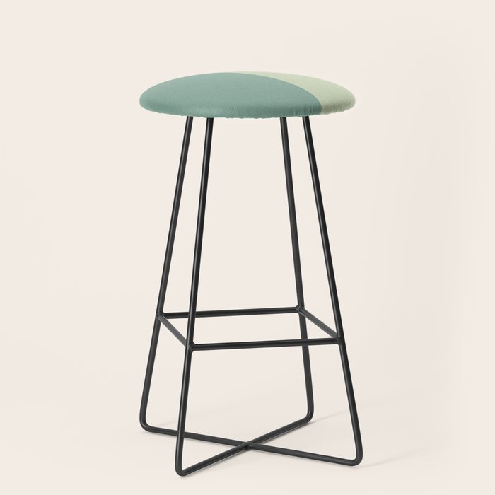 Color Block Abstract XXIII Stool Gallery Image 1