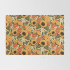 Sunflowers - Tranquill Green Rug Gallery Image 2