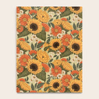 Sunflowers - Tranquill Green Notebook Gallery Image 4