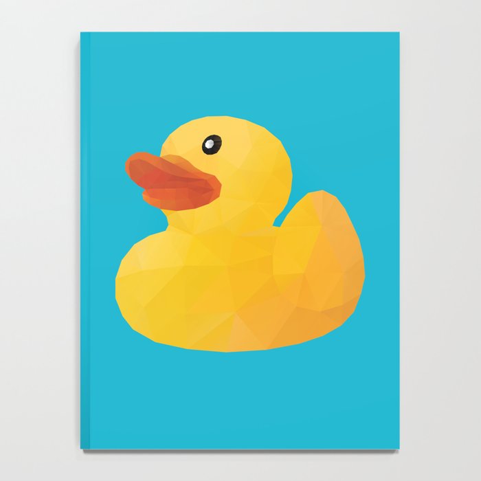 Rubber Duck polygon art Notebook Gallery Image 4