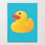 Rubber Duck polygon art Notebook Gallery Image 4