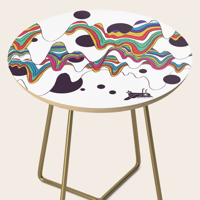 Psychedelic Planet Side Table Gallery Image 2