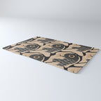 Japanese Koi Fish Pattern Rug Gallery Image 3