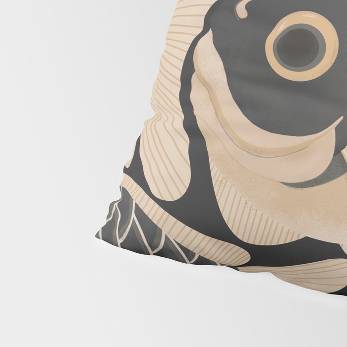 Japanese Koi Fish Pattern Pillow Sham Gallery Image 4