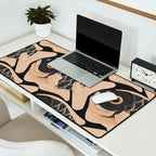 Japanese Koi Fish Pattern Desk Mat Gallery Image 2