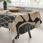 Japanese Koi Fish Pattern Tablecloth Gallery Image 3