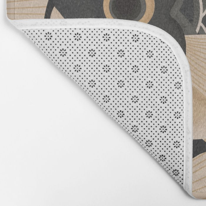 Japanese Koi Fish Pattern Bath Mat Gallery Image 2