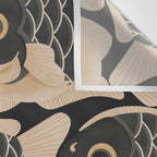 Japanese Koi Fish Pattern Wall Tapestry Gallery Image 3