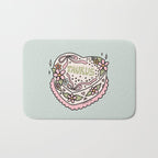 Taurus Heart Cake Bath Mat Gallery Image 1