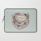 Taurus Heart Cake Laptop Sleeve Gallery Image 1