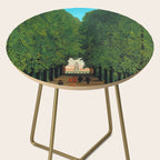 Henri Rousseau - The Avenue in the Park at Saint Cloud  Side Table Gallery Image 2