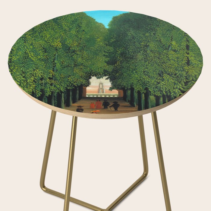 Henri Rousseau - The Avenue in the Park at Saint Cloud  Side Table Gallery Image 2