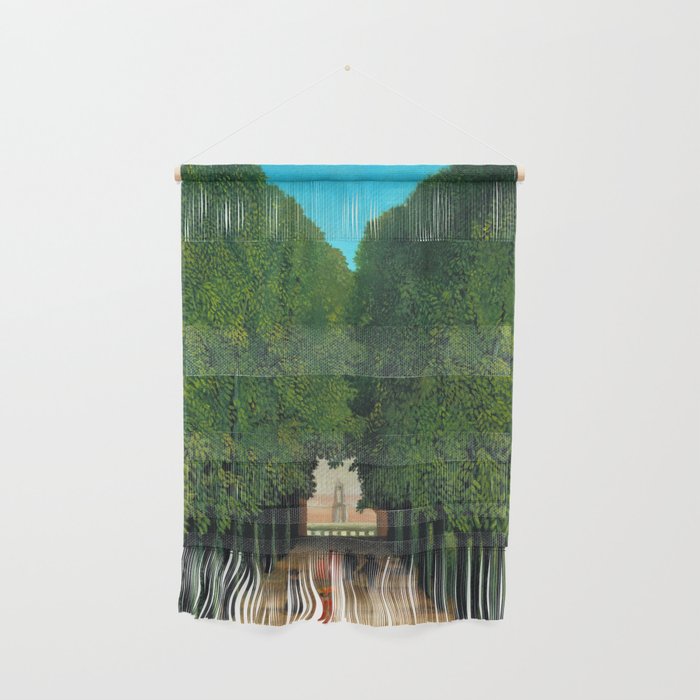 Henri Rousseau - The Avenue in the Park at Saint Cloud  Wall Hanging Gallery Image 1