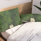 Henri Rousseau - The Avenue in the Park at Saint Cloud  Pillow Sham Gallery Image 2