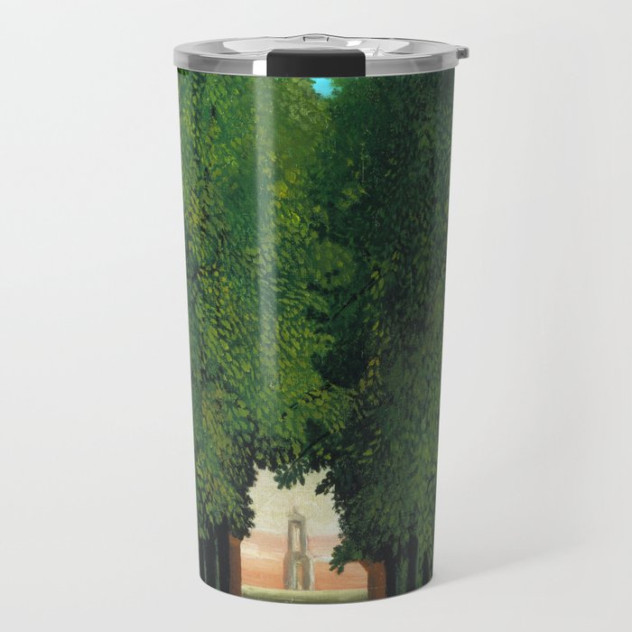 Henri Rousseau - The Avenue in the Park at Saint Cloud  Travel Mug Gallery Image 1