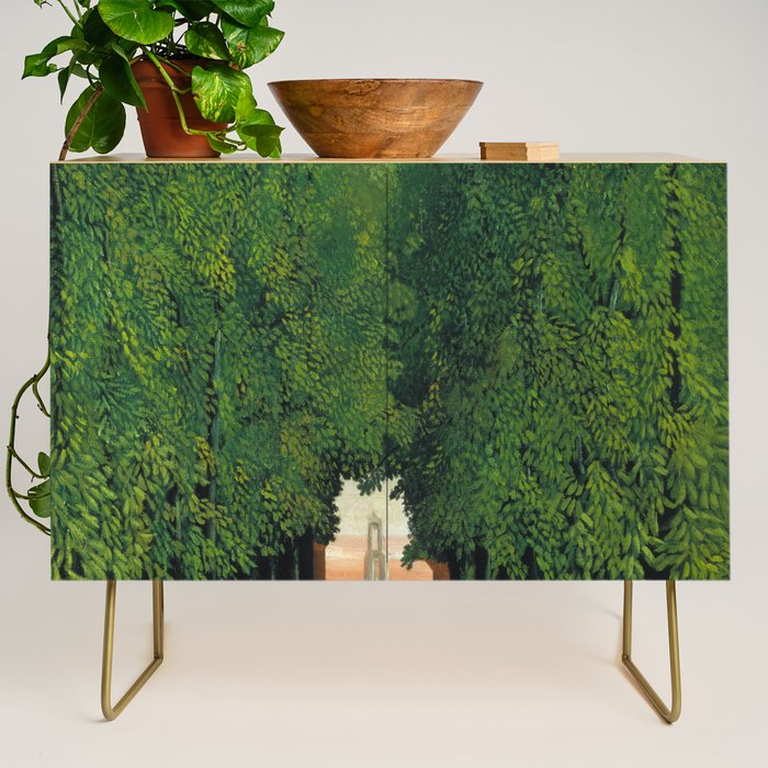 Henri Rousseau - The Avenue in the Park at Saint Cloud  Credenza Gallery Image 1