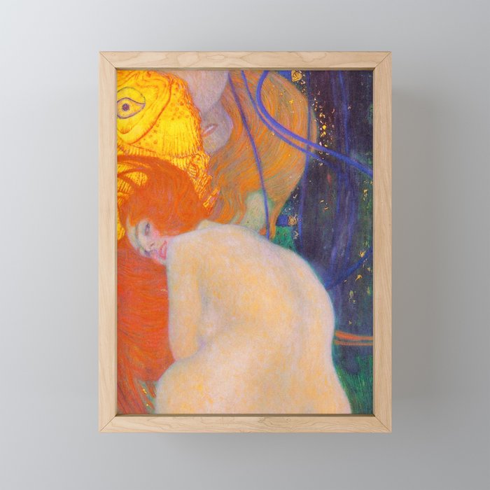 Gustav Klimt "Goldfische" (1) Mini Art Print Gallery Image 1