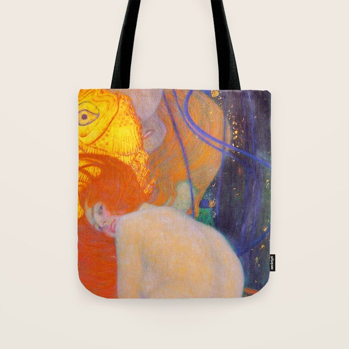 Gustav Klimt "Goldfische" (1) Tote Bag Gallery Image 1