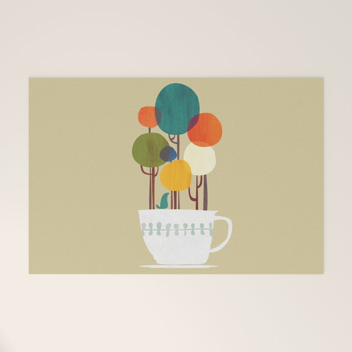 Life in a cup Welcome Mat Gallery Image 1