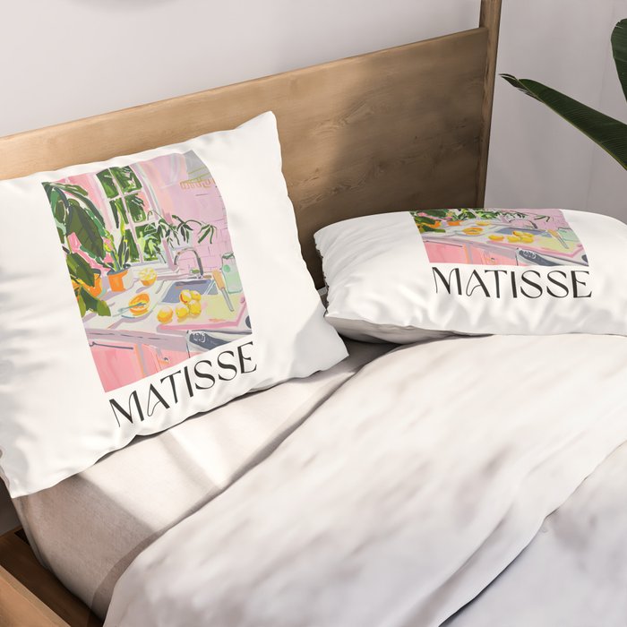 Sunny Kitchen - Matisse Inspired Pillow Sham Gallery Image 2