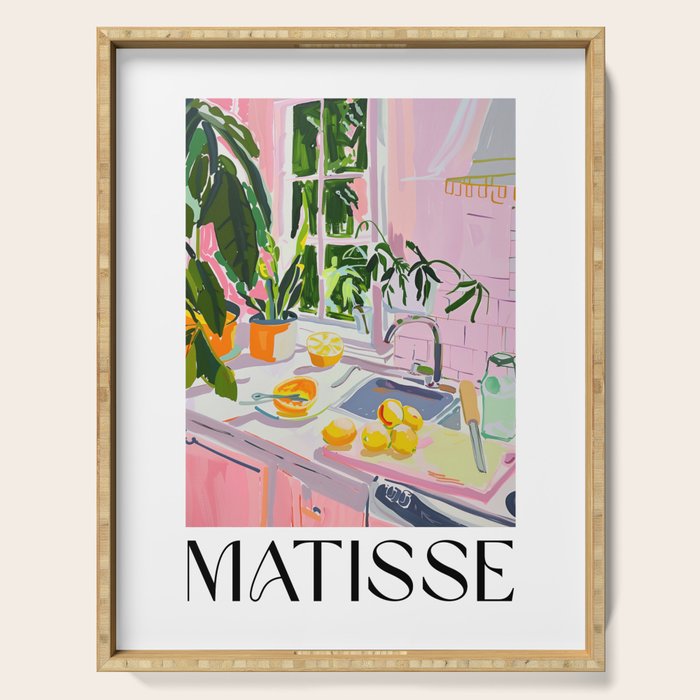 Sunny Kitchen - Matisse Inspired Serving Tray Gallery Image 1
