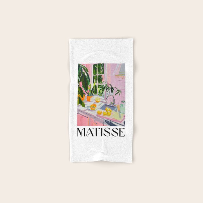 Sunny Kitchen - Matisse Inspired Bath Towel Gallery Image 1