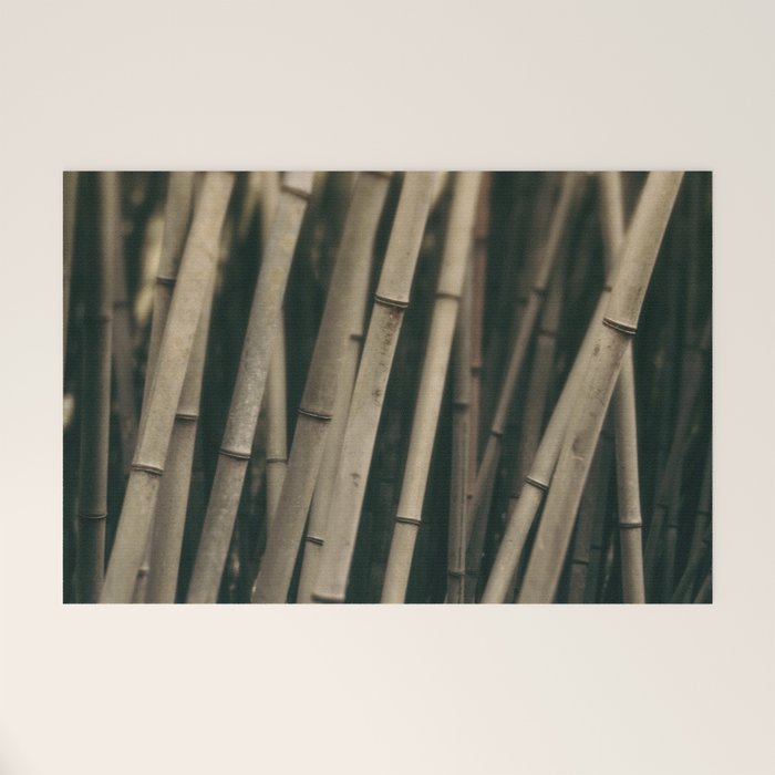 Bamboo Study 3 Welcome Mat Gallery Image 1