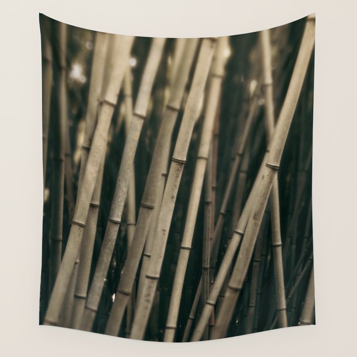 Bamboo Study 3 Wall Tapestry Gallery Image 1