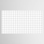 Windowpane Check Grid (black/white) Tablecloth Gallery Image 2