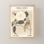 Ohara Koson-Songbird and flowering camellia Mini Art Print Gallery Image 1