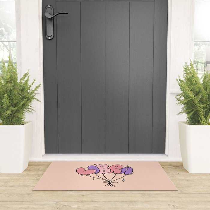 Libra Balloons Welcome Mat Gallery Image 3