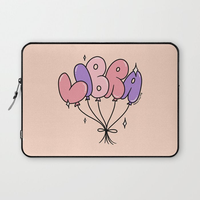 Libra Balloons Laptop Sleeve Gallery Image 1