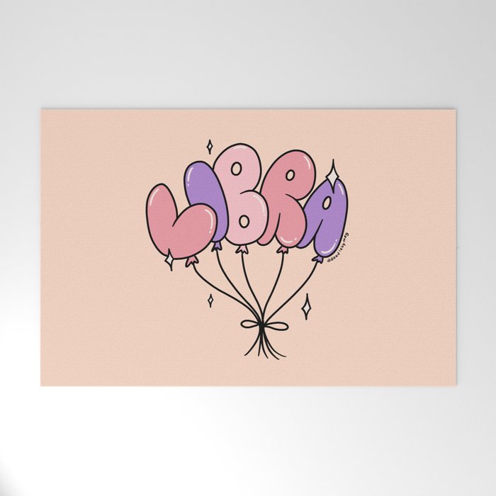 Libra Balloons Welcome Mat Gallery Image 1