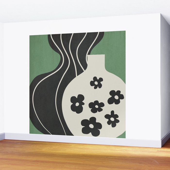 Abstract Elegance 2 Wall Mural Gallery Image 2