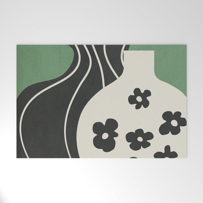 Abstract Elegance 2 Welcome Mat Gallery Image 1