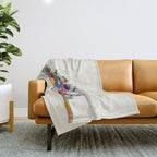 Pittsburgh Pennsylvania skyline Throw Blanket Gallery Image 1