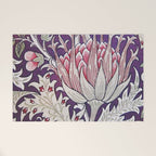 William Morris Artichoke Print Welcome Mat Gallery Image 1