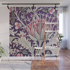 William Morris Artichoke Print Wall Mural Gallery Image 1