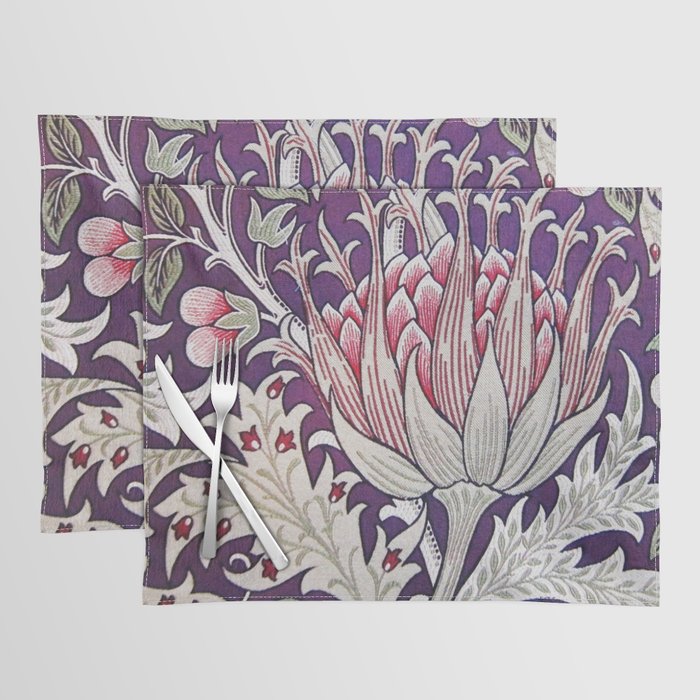 William Morris Artichoke Print Placemat Gallery Image 1
