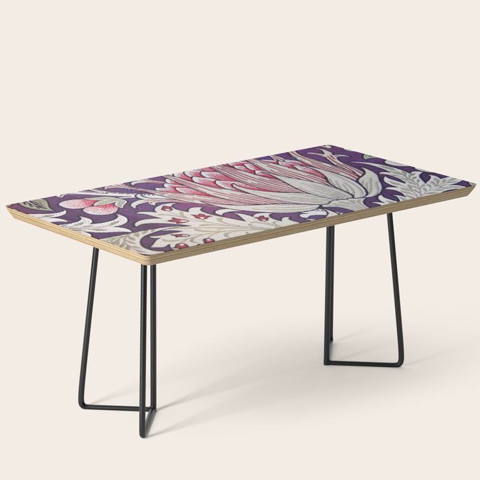 William Morris Artichoke Print Coffee Table Gallery Image 1