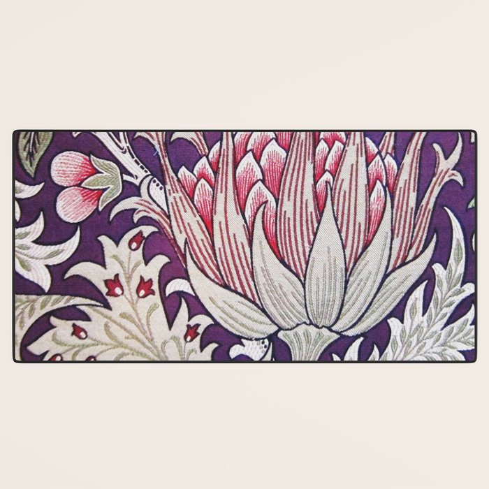 William Morris Artichoke Print Desk Mat Gallery Image 3